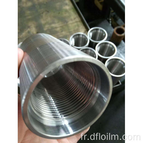 Joix de tuyau noir couplage de tubons de boîtier de connexion en métal